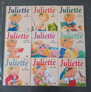 Lot de 9 livres Juliette Doris Lauer éditions Lito