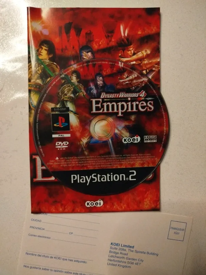 Dynasty warriors 4 empires PlayStation 2 ps2 - photo numéro 7