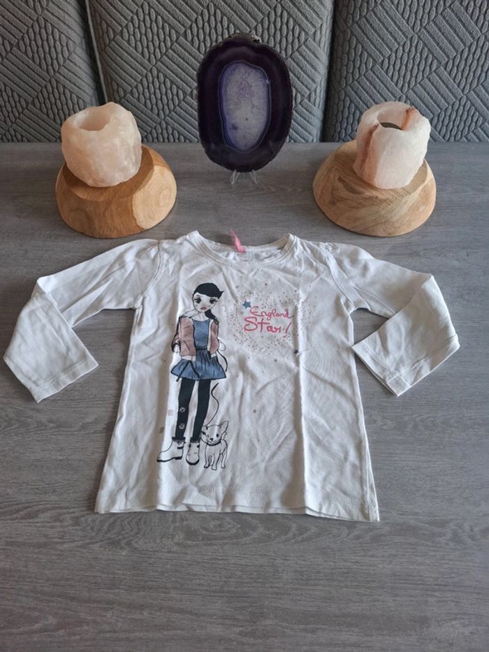 T-shirt manche longue 4 ans