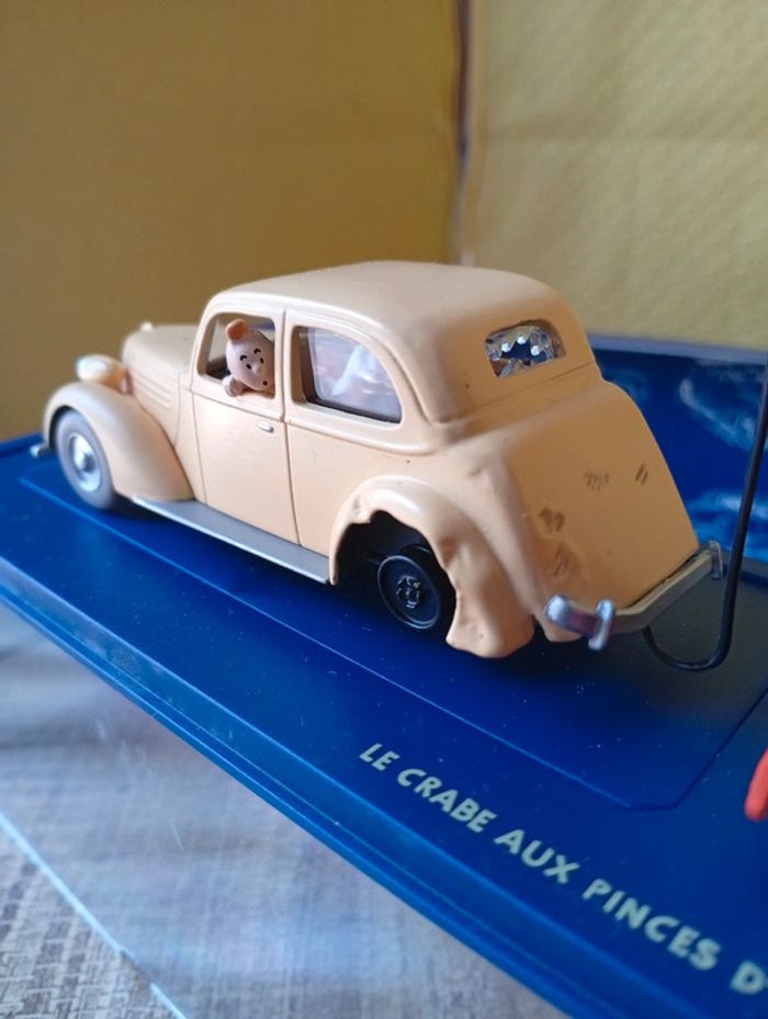 En voiture Tintin le crabe aux pinces d'or Hergé moulinsart 2003 - photo numéro 10