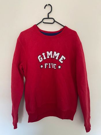 Sweat rouge Green Coast taille L