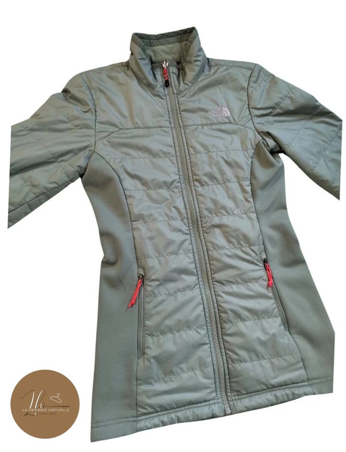 Veste The North Face Kaki avec Logo Brodé - photo numéro 3