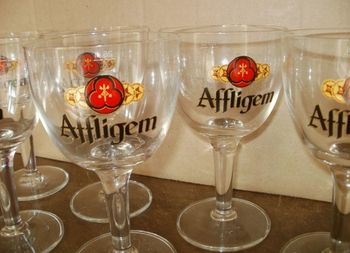 6 verres afflighem 25 cl