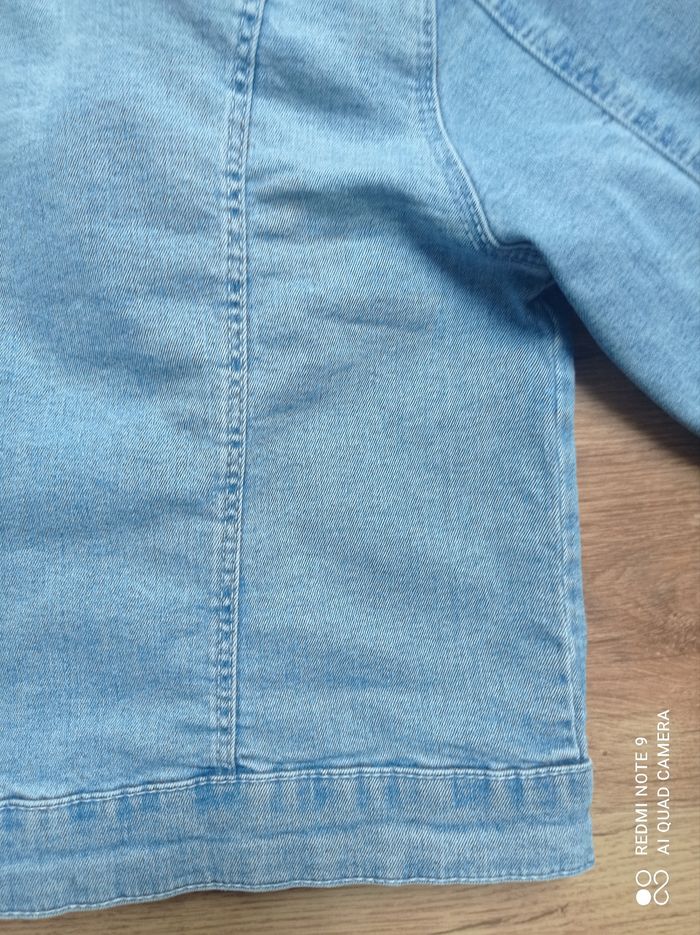 Veste en jean fille bleu stone, taille 11-12 ans, Primark - photo numéro 5