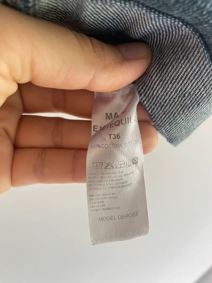 Mini-jupe en jean Maje – basique chic et urbain - photo numéro 4