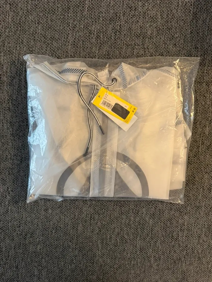 Ciré Petit Bateau femme taille XS/S blanc transparent neuf avec étiquette - photo numéro 14