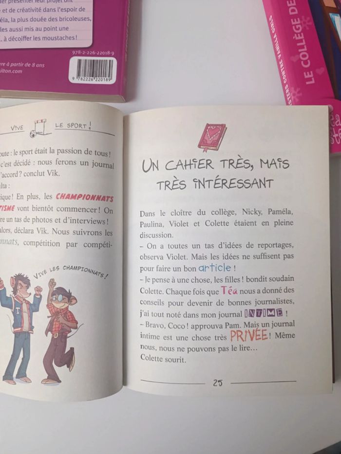 Lot 4 livres Téa Sister - photo numéro 4