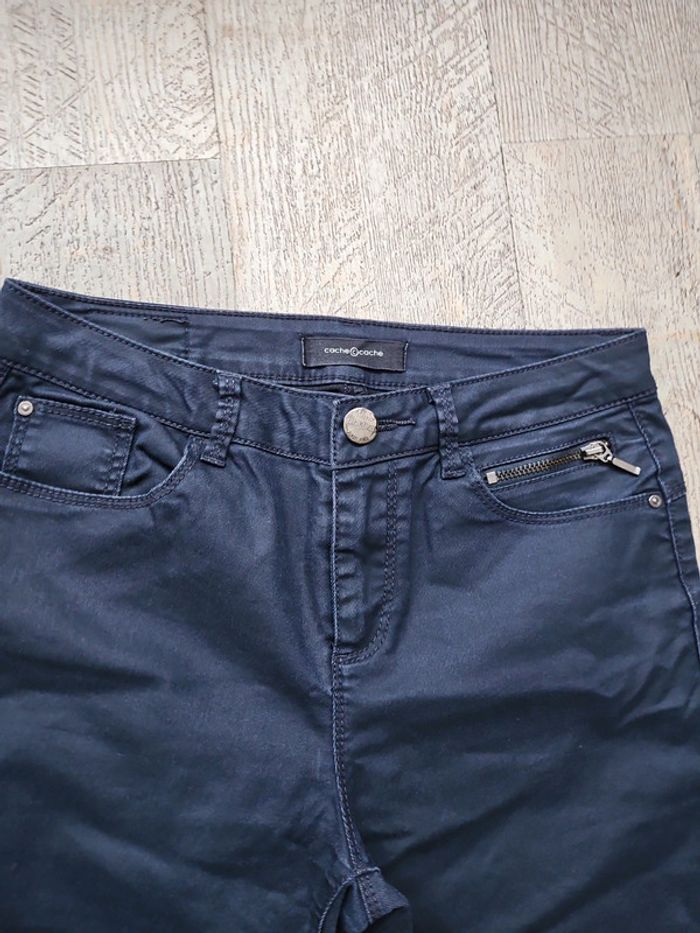 Pantalon enduit cache cache - photo numéro 2