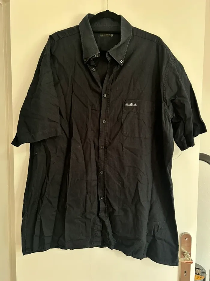 Chemise bleue marine