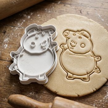 Emporte-pièce Découpoir Papy Pig Thème Peppa pour Biscuits et Sablés