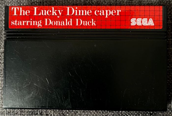 The lucky dime caper starring donald duck pour Master system