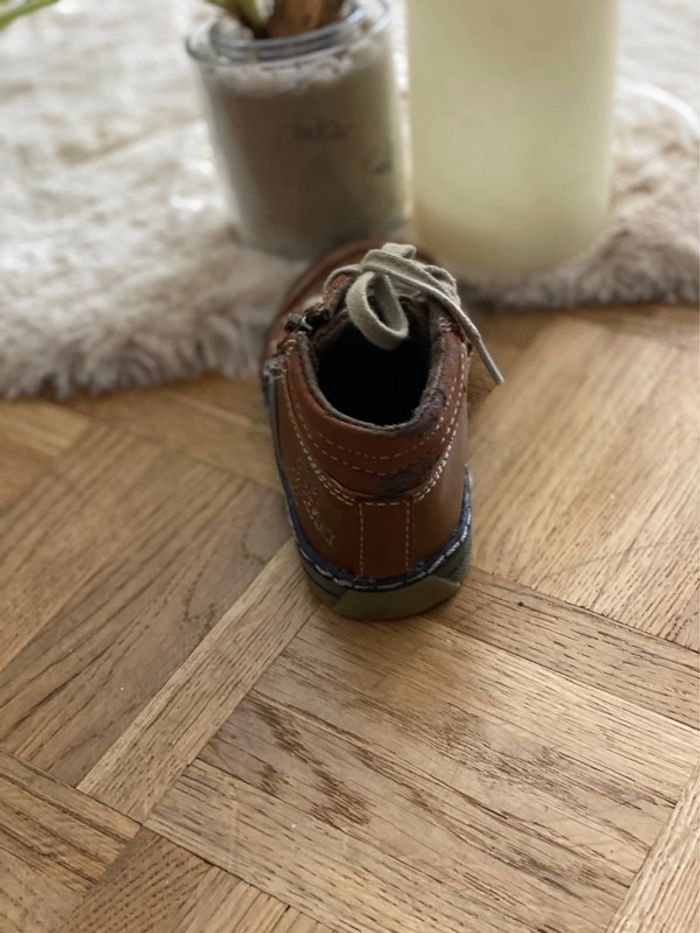 Chaussures 👞 - Kikirimu - Taille 22 - cuir marron - TBE - photo numéro 6