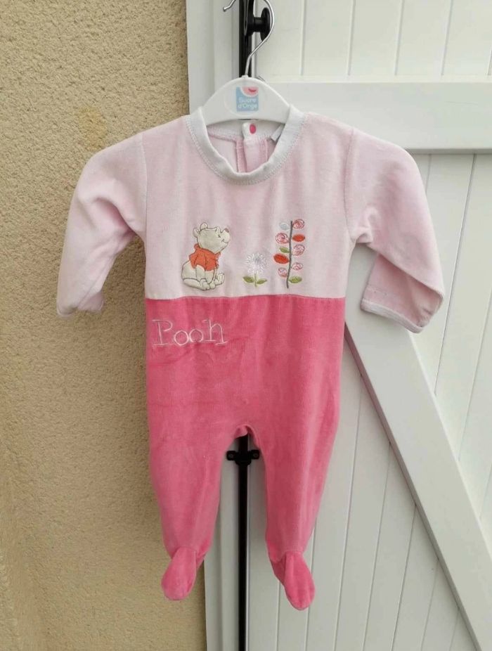 lot 3 pyjamas chauds bb filles 12 mois - photo numéro 2