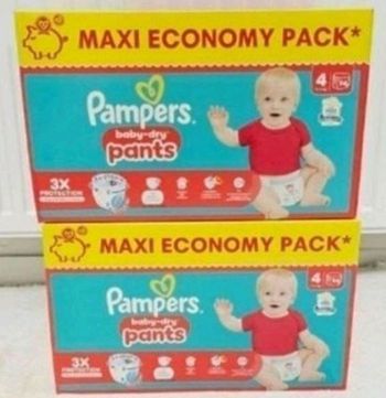 1 carton Pampers pants taille 4 neuf jamais ouvert