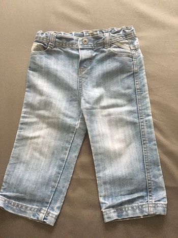 Jean taille élastique réglable