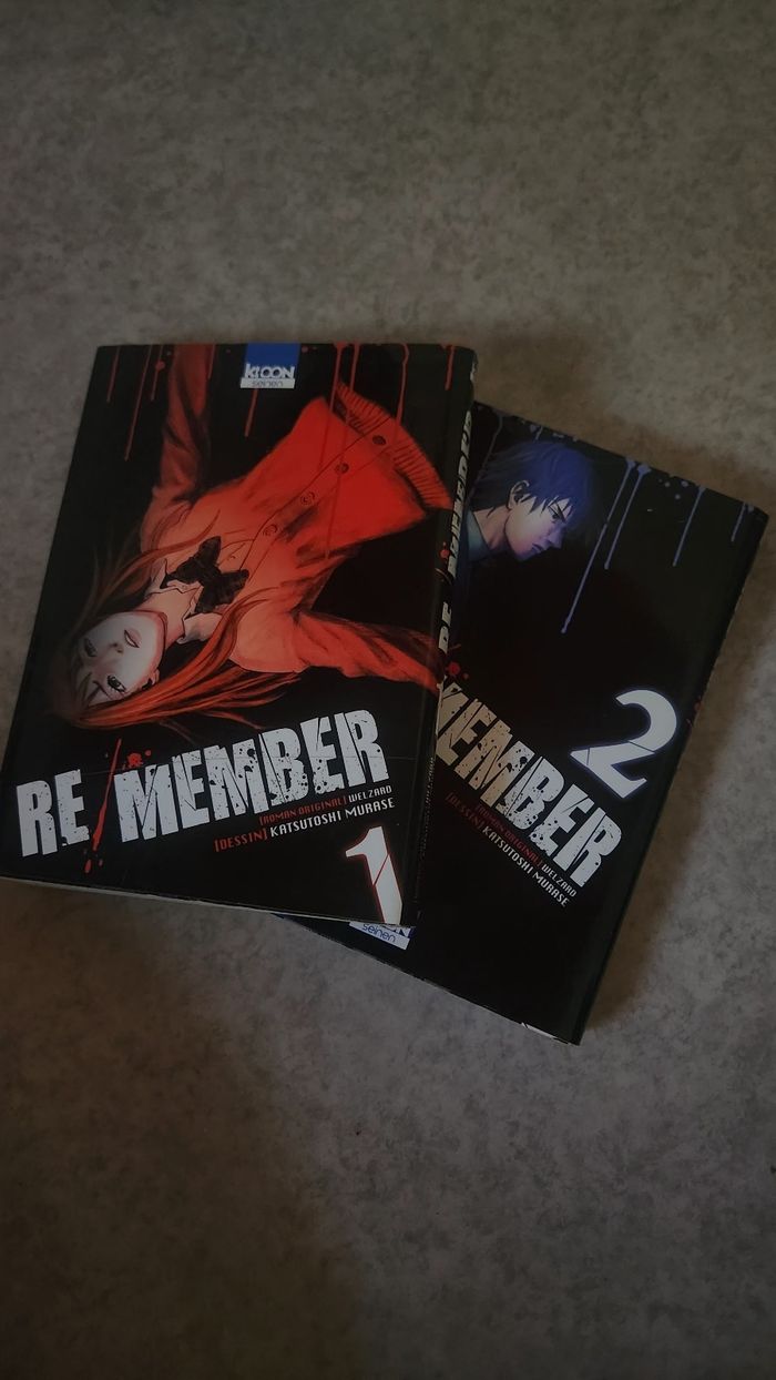 Manga Remember Me Tome 1 et 2