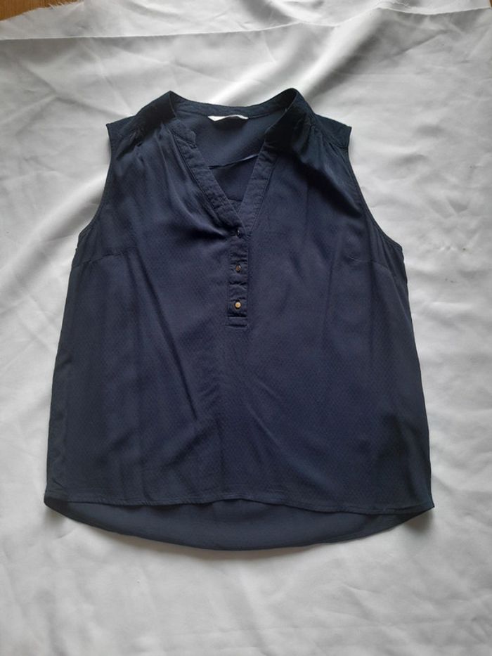 Tee shirt sans manches Marine Taille M