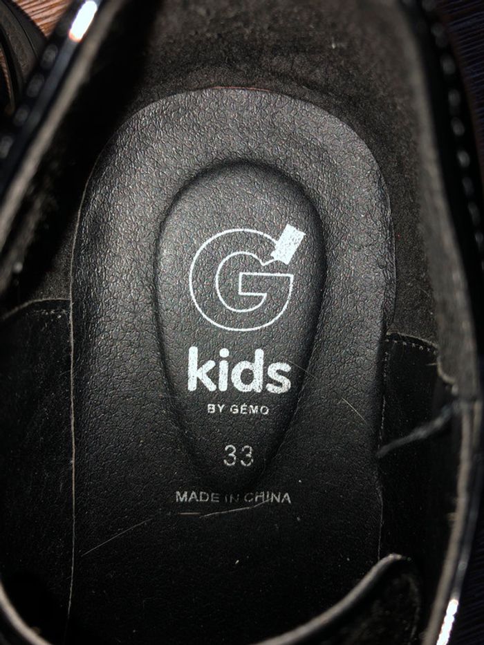 Chaussure vernie noire Gemo - photo numéro 5