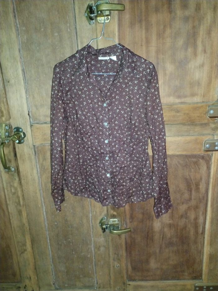 Chemise couleur chocolat