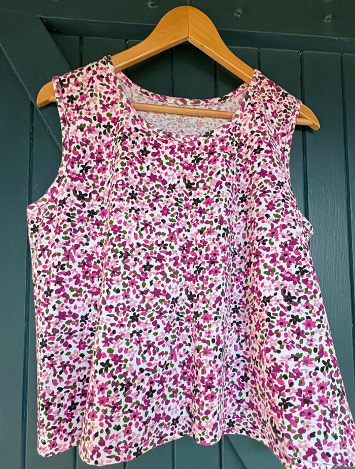 Débardeur motif floral L /XL - photo numéro 2