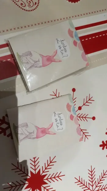 Mini bloc note fable de la fontaine