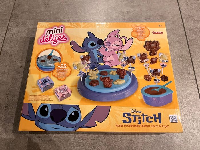 Atelier de confection chocolats Stitch