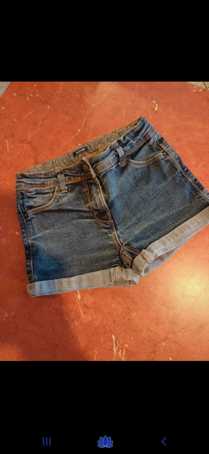 Short fille taille 6 ans