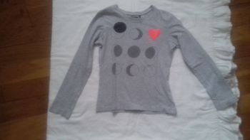 1 tee-shirt manche longue fille 6 ans 