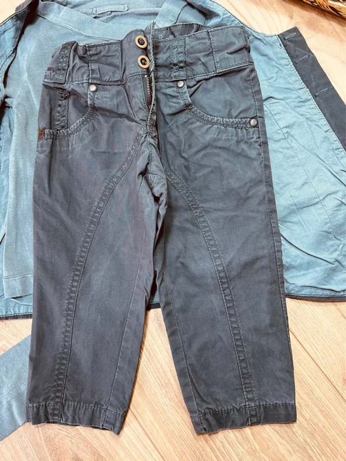 Taille 3 ans tenue 4 pièces fille Chipie gris 🩷 - photo numéro 6