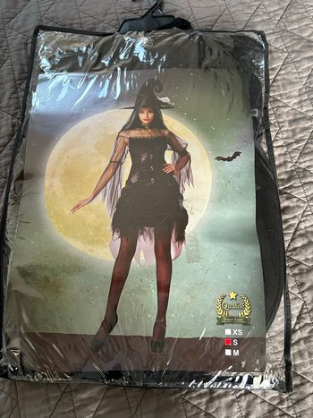 Déguisement d’Halloween sorcière adulte