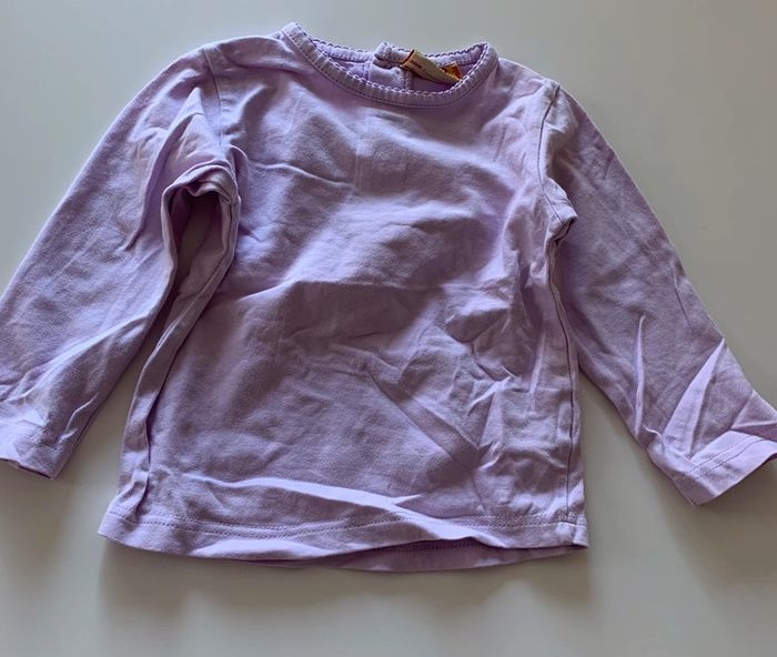 Lot 3 t-shirt manches longues 18mois - photo numéro 2