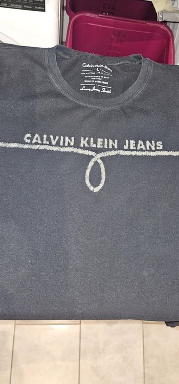 Tee shirt manches longues calvin Klein