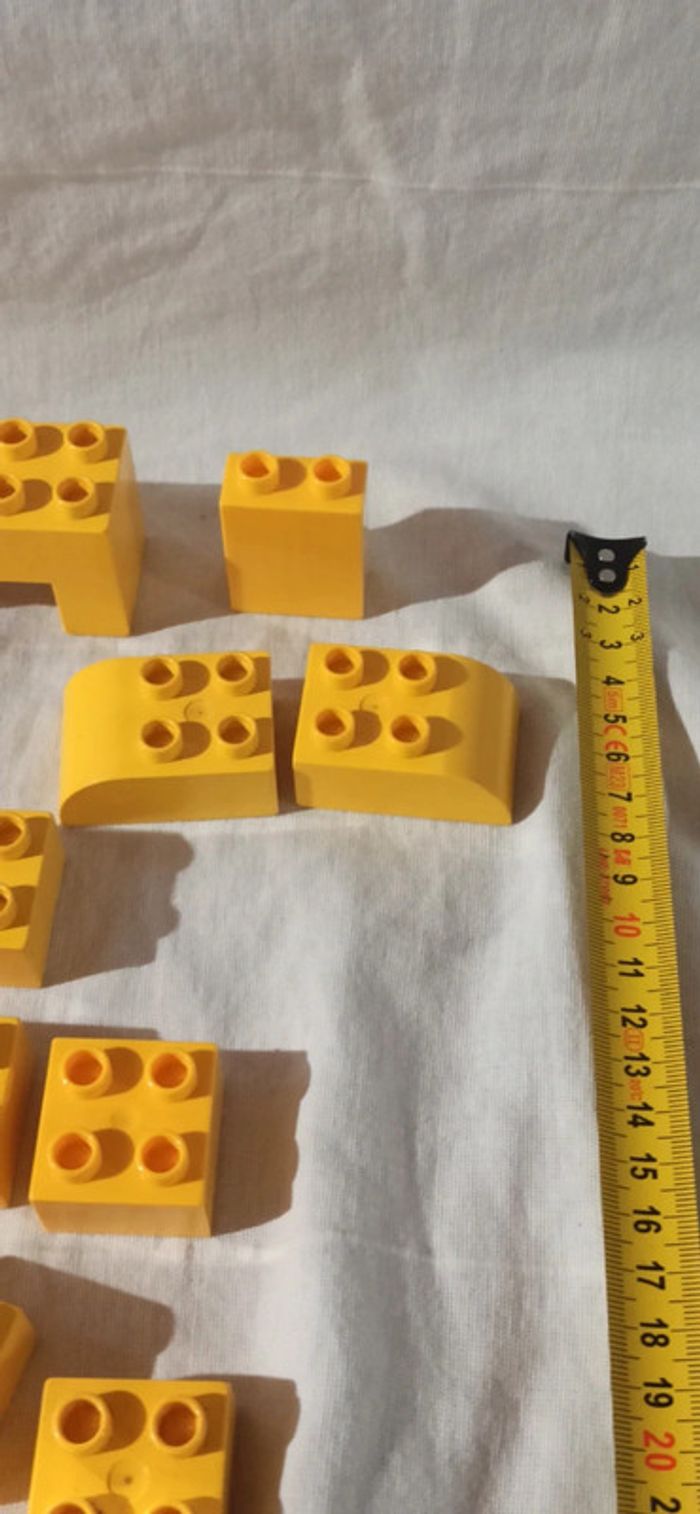 Briques jaune de construction lego duplo - photo numéro 6