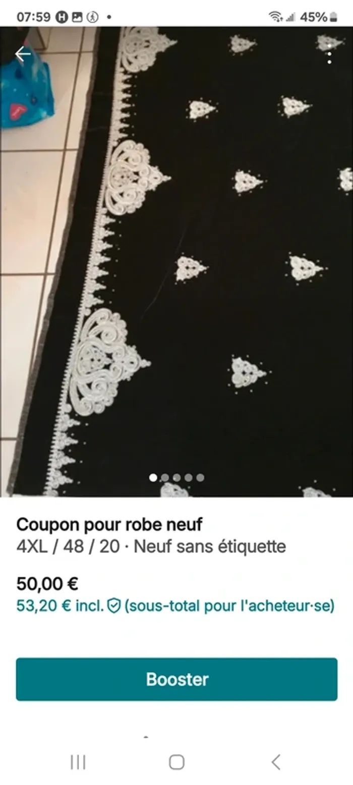 Coupon pour robe neuf - photo numéro 4