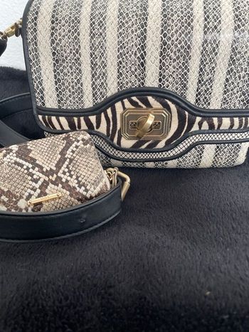 Sac imprimé + porte monnaie assorti OM