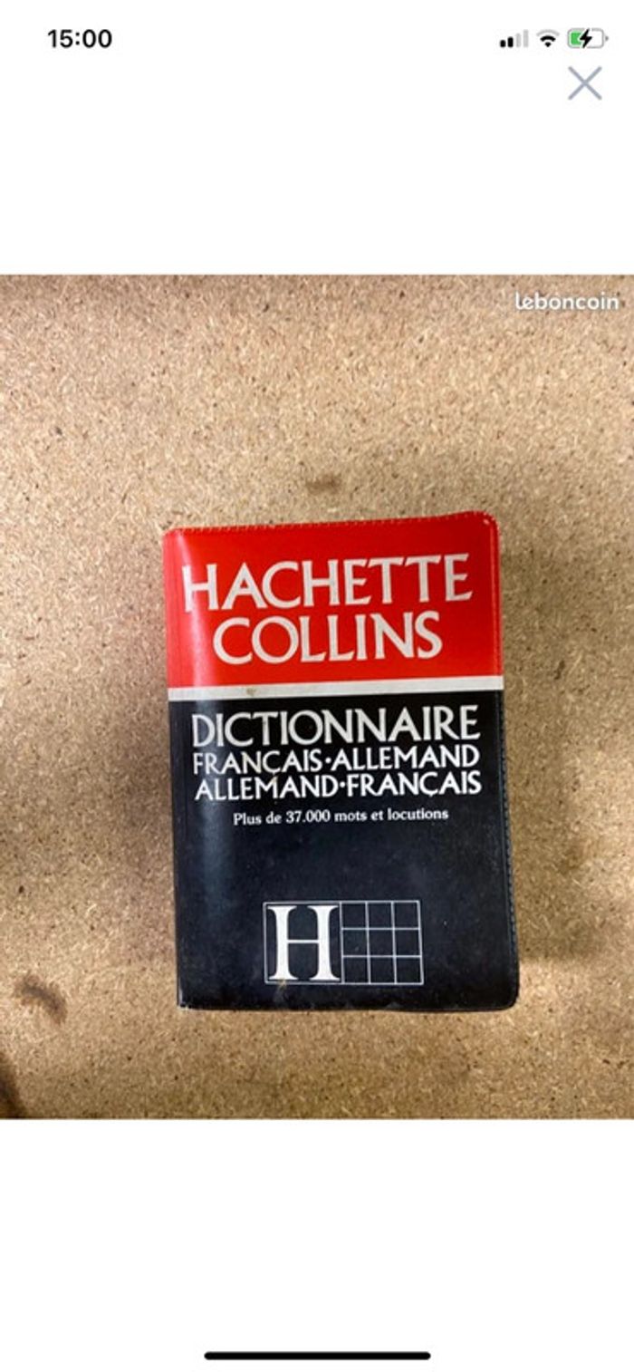 Dictionnaire français allemand