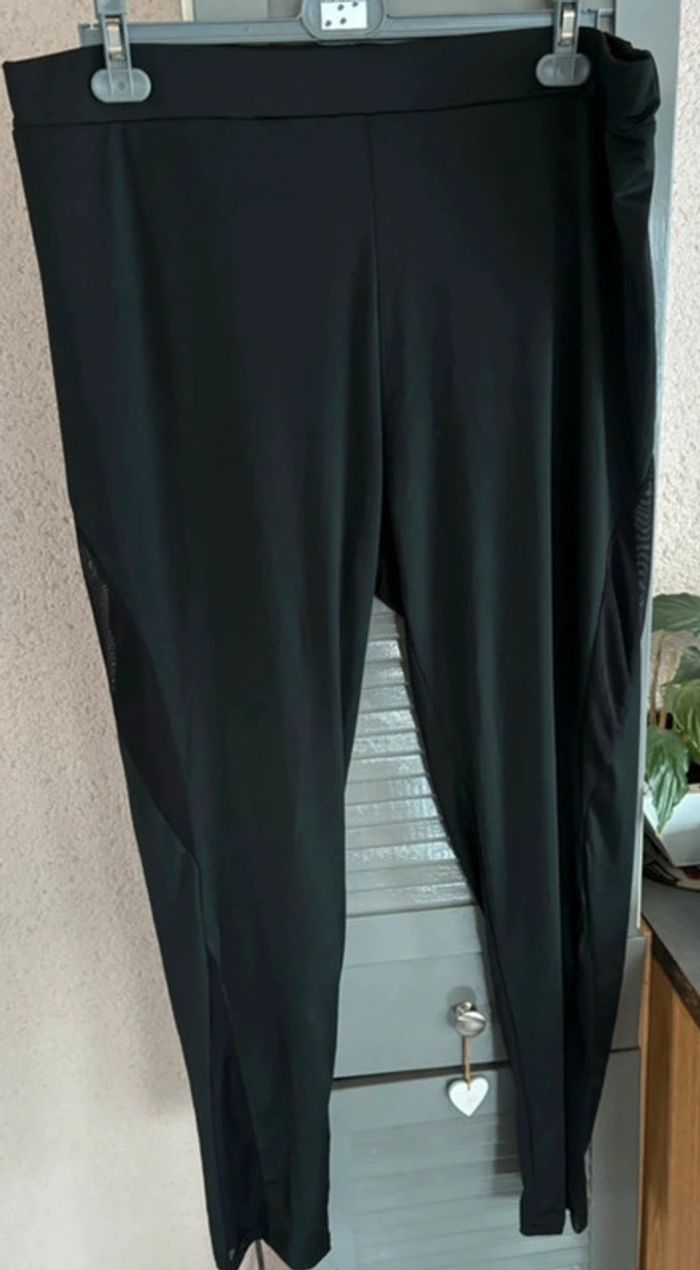 legging fantaisie ajouré en voile - photo numéro 2