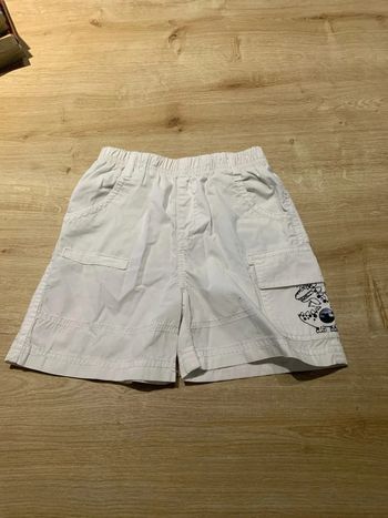 Short blanc - 12 mois