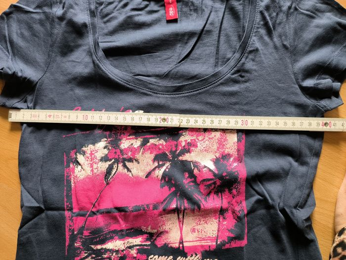 T-shirt EDC taille S bleu-mauve - photo numéro 4