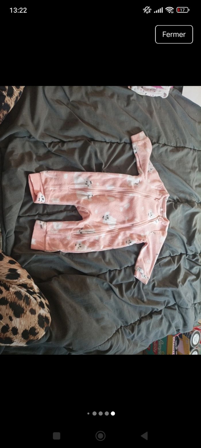 Lot de pyjama bébé fille taille 3 mois - photo numéro 7
