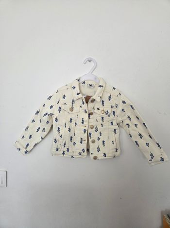 Veste fleuri jean TAO NEUVE