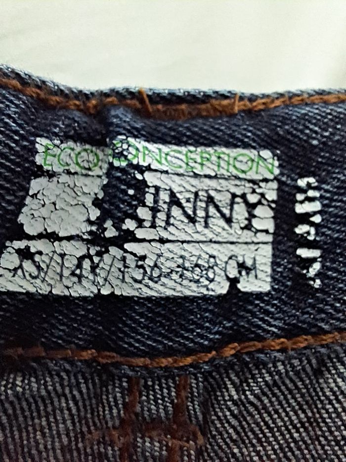 Jean  bleu foncé SKINNY  XS 14 ans - photo numéro 2