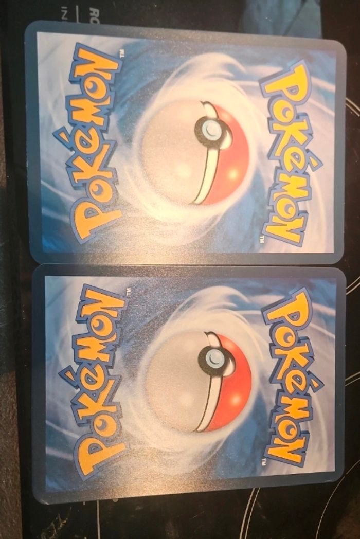 Lot de 2 cartes pokemon jumbo xxl  mewtwo et leviator - photo numéro 2