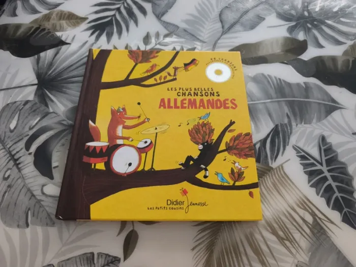 Album avec CD les plus belles chansons allemandes