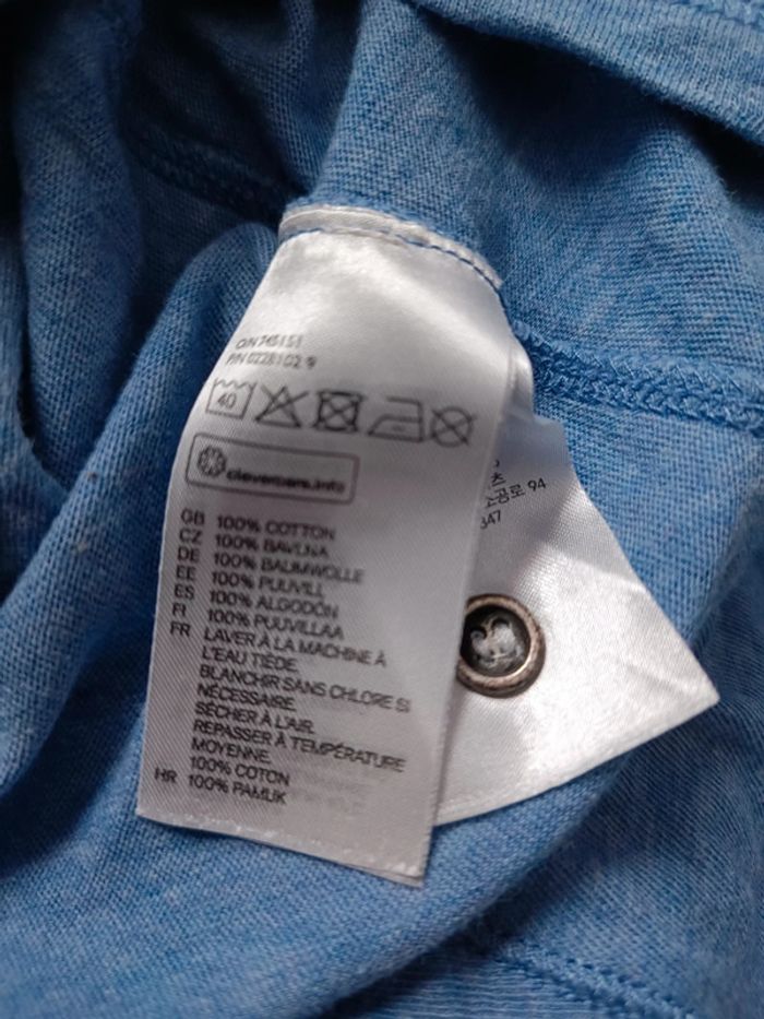 T-shirt long bleu L.O.G.G h&M - photo numéro 5