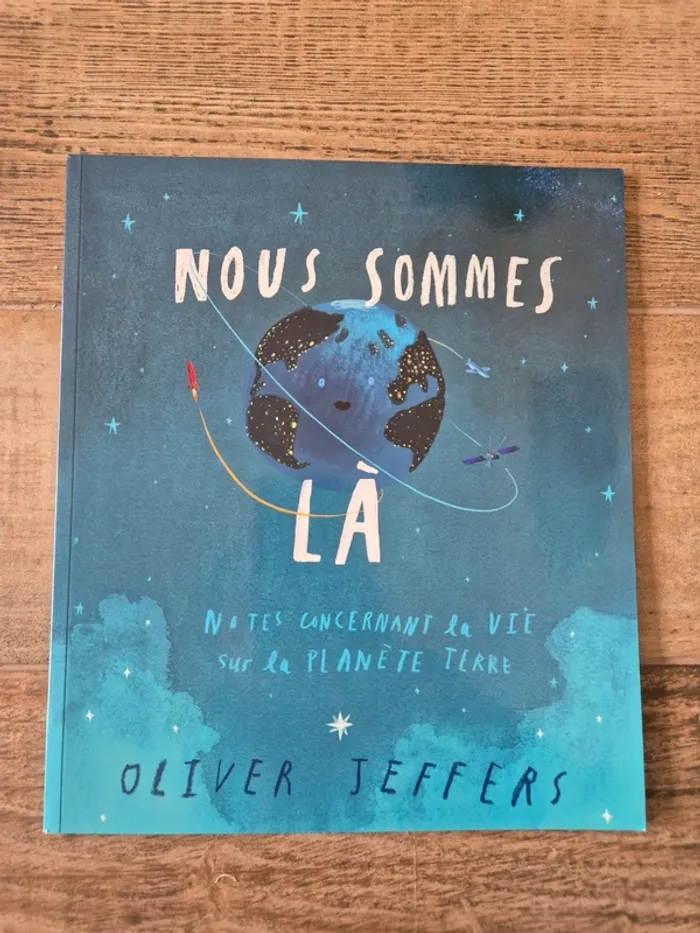 Livre nous sommes là Olivier Jeffers