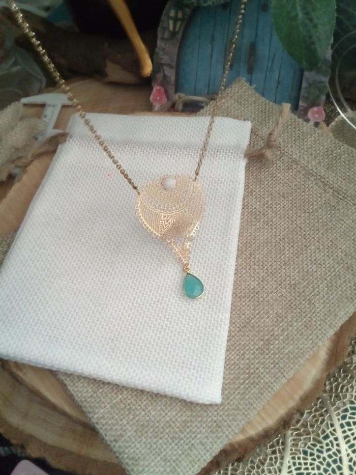 Collier pierres naturelles - photo numéro 2