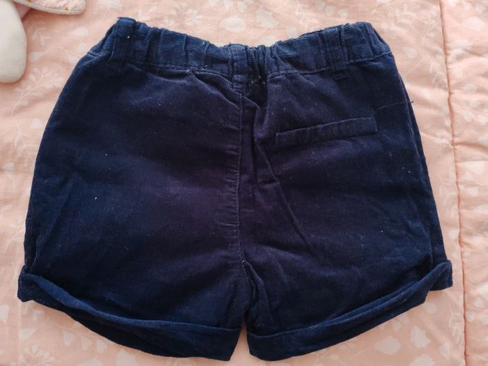 Short velours bébé fille (lot de 2) 12 mois - photo numéro 9