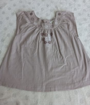 Blouse beige 5 ans