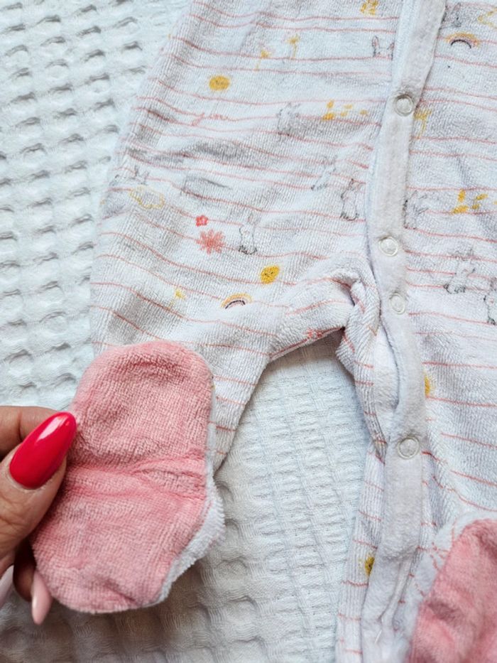 Pyjama velours 1 mois - photo numéro 2